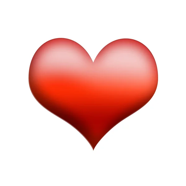 stock image Red heart