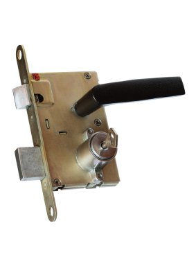 Modern Rabbeted Lock clipart