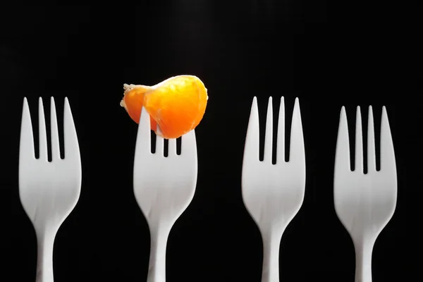Segmento di mandarino — Foto Stock