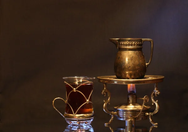 Vintage çay partisi — Stok fotoğraf