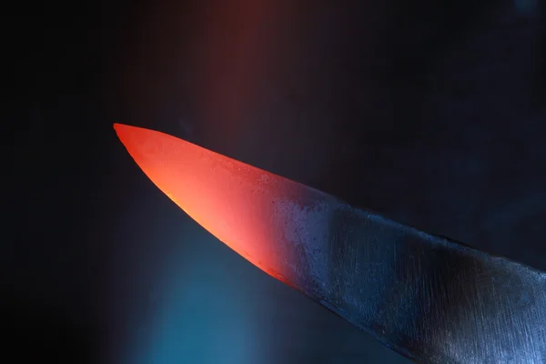Blade In Flame — Stock Photo, Image