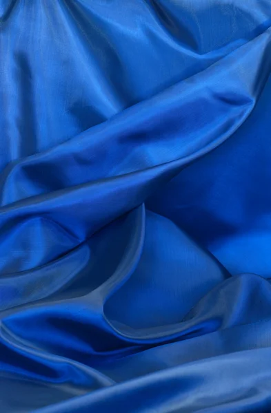 Niebieski tkaniny teksturowane — Zdjęcie stockowe