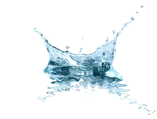 Splashig vatten — Stockfoto