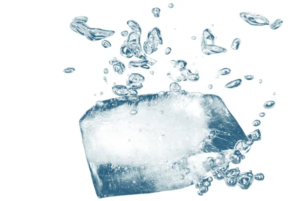 Ice In Water — Stock Photo, Image