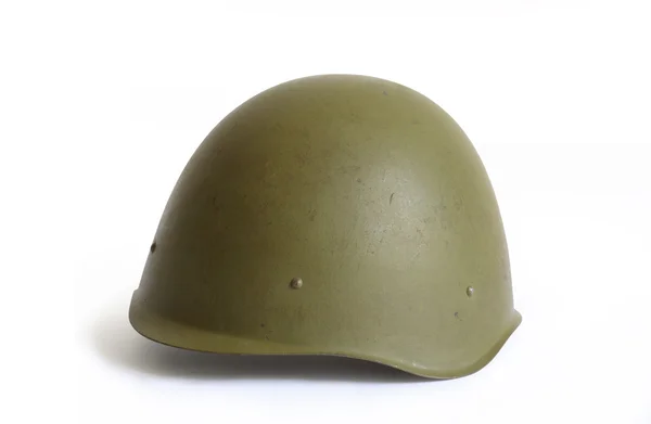 Velho capacete militar — Fotografia de Stock