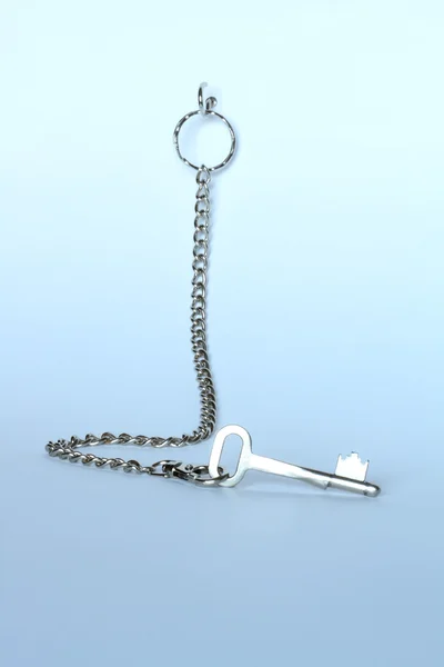Key And Chain — Stock Photo, Image