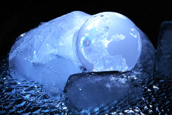 冷凍地球 — ストック写真