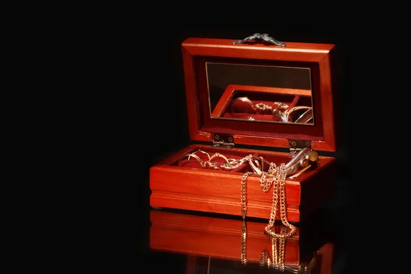 Pudełko na biżuterię — Zdjęcie stockowe