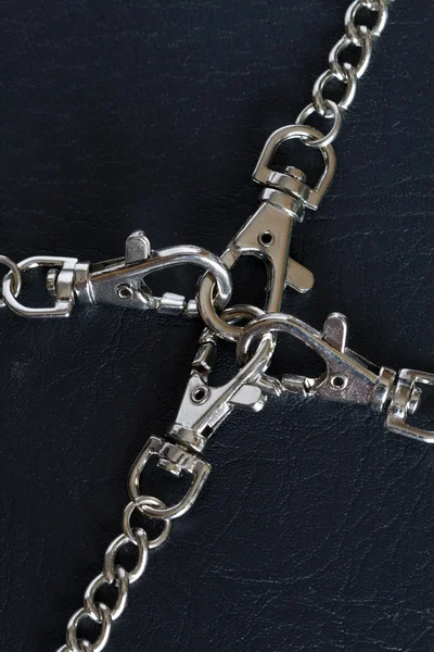 Řetězy, přejezd — Stock fotografie