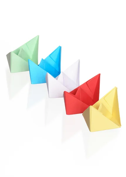 Paper Boats — Stock Photo, Image