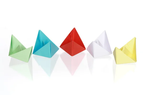 Paper Boats — Stock Photo, Image