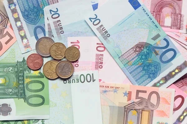 Währung der Europäischen Union — Stockfoto