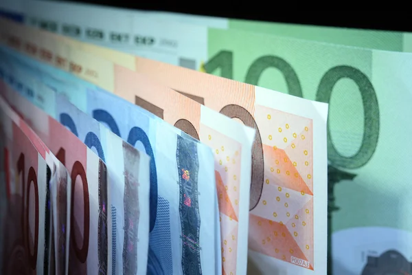 Tło waluta Unii Europejskiej — Zdjęcie stockowe