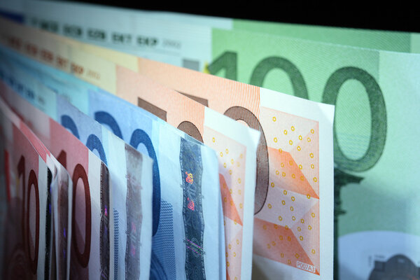 European Union Currency Background