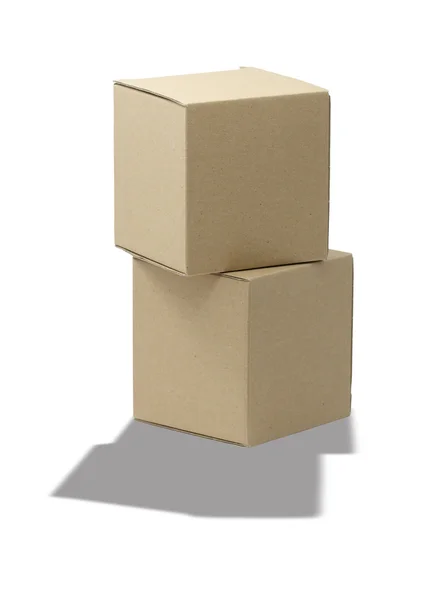 Kartong paket — Stockfoto