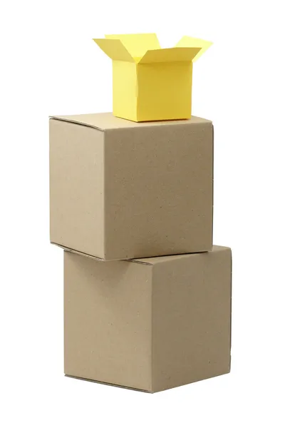 Envases de cartón — Foto de Stock