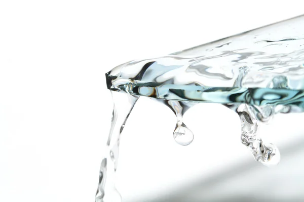 Glas und Wasser — Stockfoto