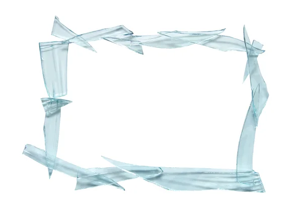Estrutura de vidro quebrado — Fotografia de Stock