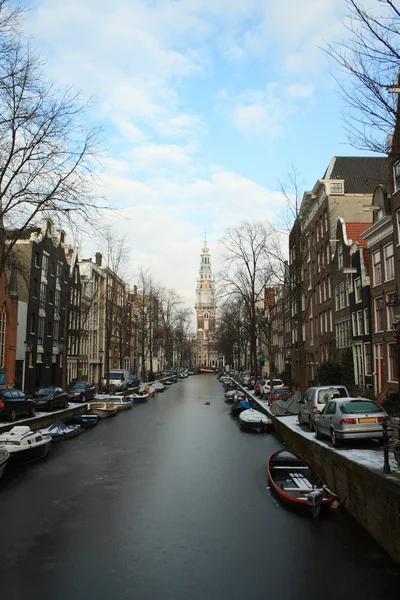 Mrożone amsterdam — Zdjęcie stockowe