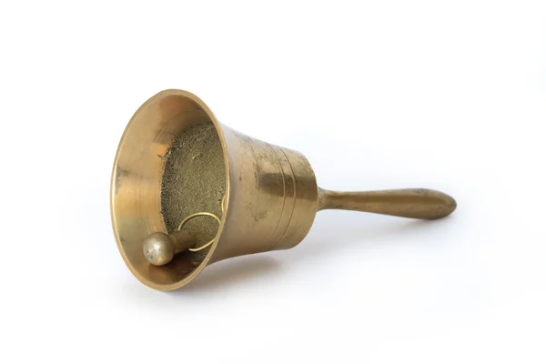 Oude brass bell — Stockfoto