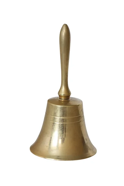 Starý mosazný zvonek — Stock fotografie
