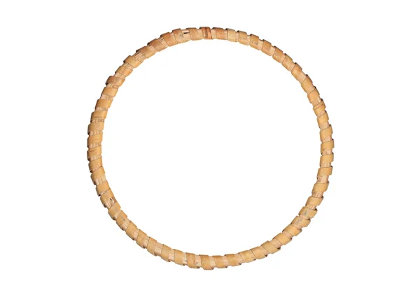 Cornice rotonda in legno — Foto Stock
