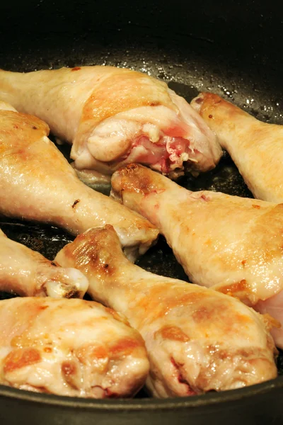 Chicken Legs Cooking — Stock Photo, Image