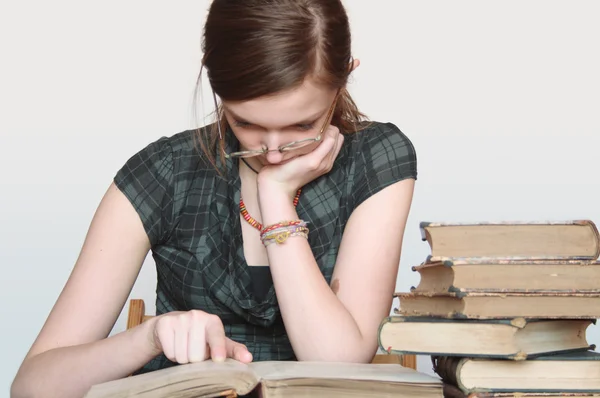 stock image Reading Girl