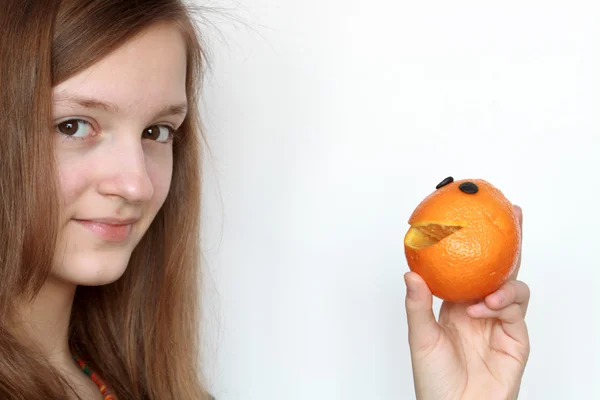 Funny Orange — Stock Photo, Image