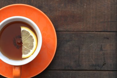 Tea With Lemon clipart