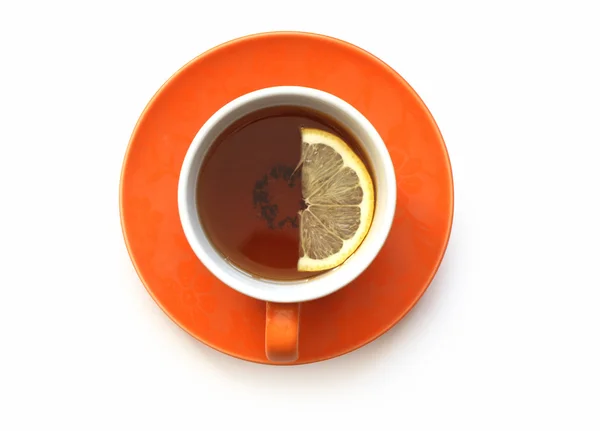 차와 레몬 — 스톡 사진