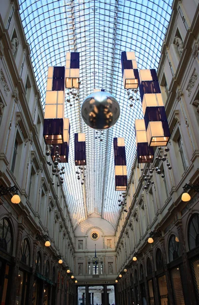 stock image Shopping Galleria In Brussels