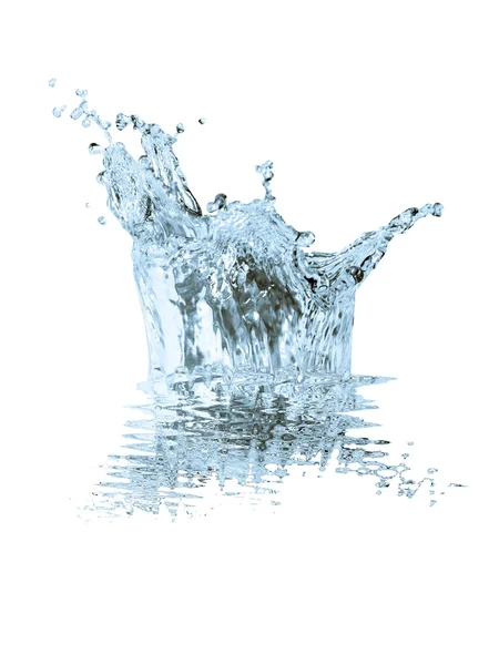 Stříkající vodě — Stock fotografie