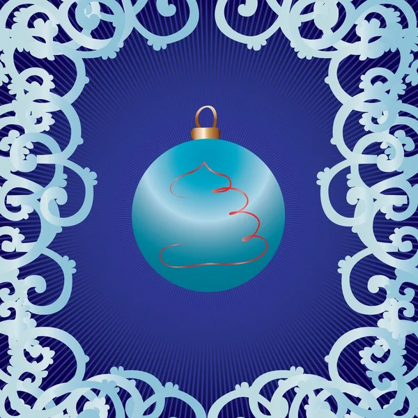 Bauble de Noël — Image vectorielle