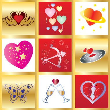 Valentine Background 8 clipart