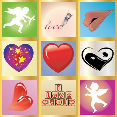 Valentine Background 9 clipart