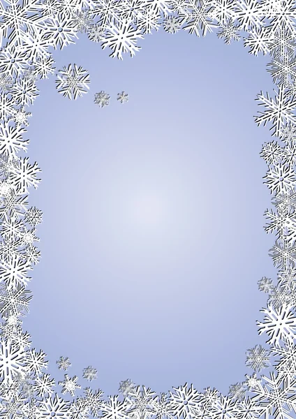 Синій новорічний фон — стоковий вектор