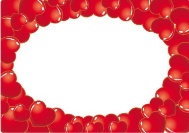 Heart Frame horizontal clipart