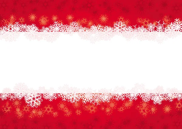 Κόκκινη κάρτα Χριστουγέννων — Διανυσματικό Αρχείο