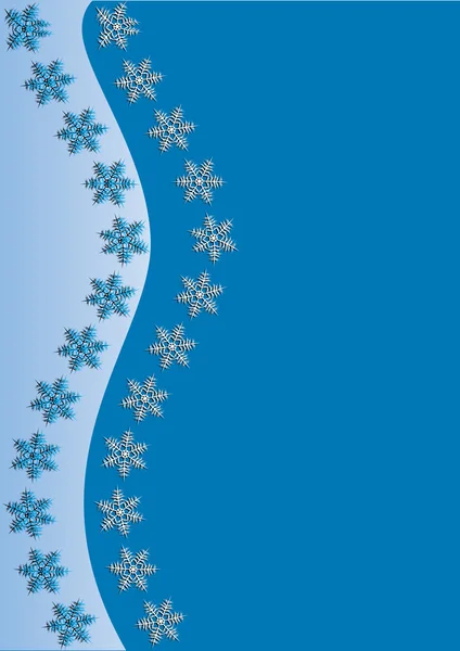 Light blue Winter Background — Stock Vector