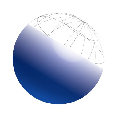 Globe framework clipart