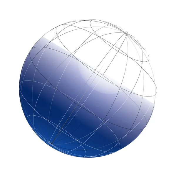 Globus-Kadaver — Stockvektor
