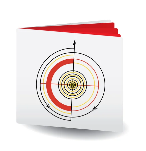 stock vector Target Book