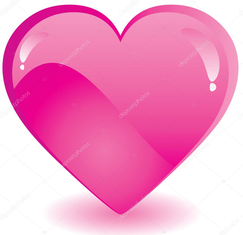 Pink Valentine heart