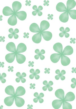 Clover backdrop clipart