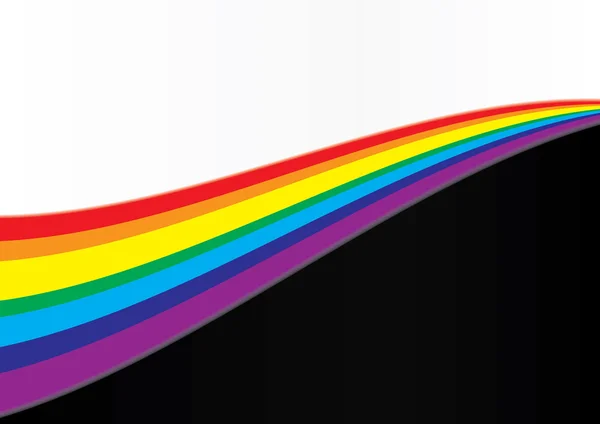 Fondo arco iris — Vector de stock
