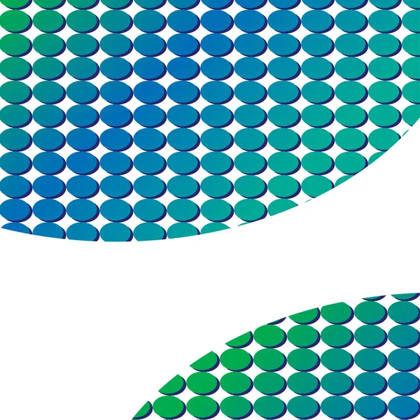 Bagues bleues sur fond — Image vectorielle