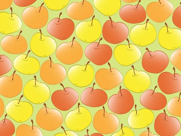 Apfel — Stockvektor