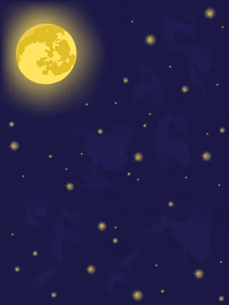 Nuit — Image vectorielle