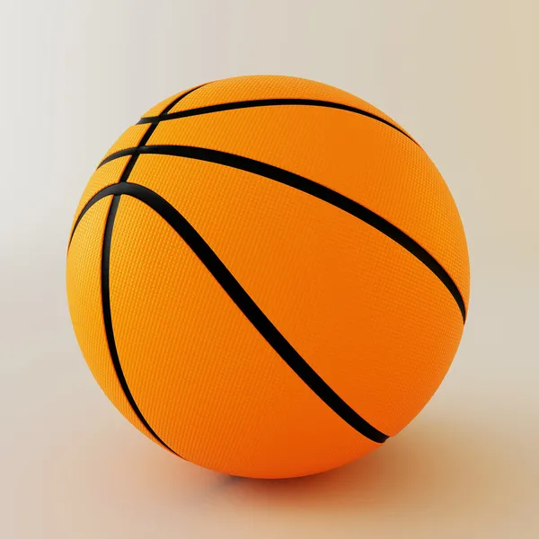 Баскетбольний м'яч Ліцензійні Стокові Зображення
